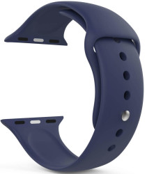 4wrist Silikonový řemínek pro Apple Watch - Tmavě modrý 38/40/41 mm - S/M