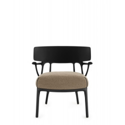 A.I. Lounge Bouclé černá/taupe Kartell