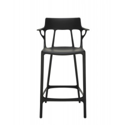 A.I Stool Recycled 65 černá Kartell