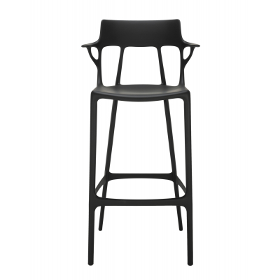 A.I Stool Recycled  75 černá Kartell