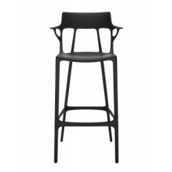 A.I Stool Recycled  75 černá Kartell