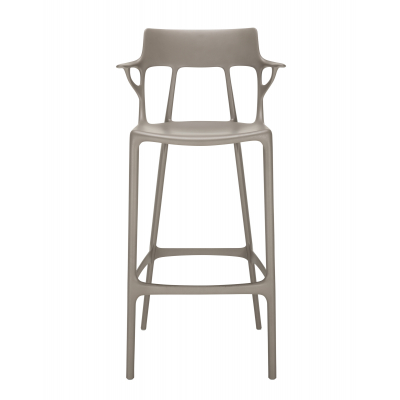 A.I Stool Recycled  75 lesklá šedá Kartell