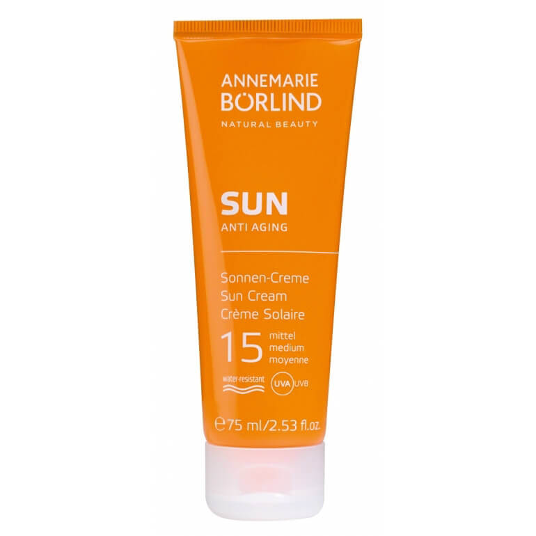 ANNEMARIE BORLIND Opalovací krém s anti-age efektem SPF 15 Sun Anti Aging (Sun Cream) 75 ml