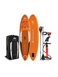 Aqua marina paddleboard Fusion 10" x 32" x 6" | Oranžová | Velikost paddle 10,0"