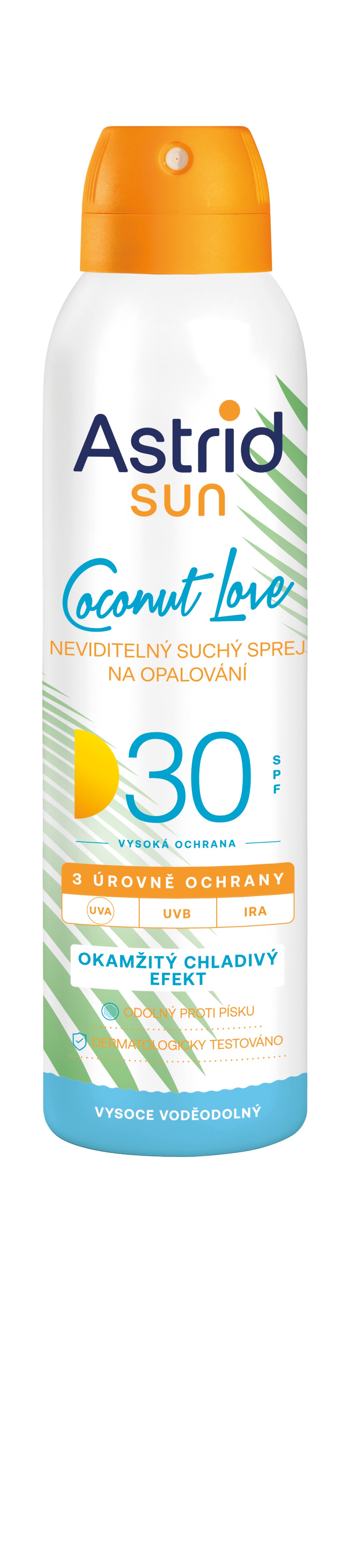 Astrid Neviditelný suchý sprej na opalování SPF 30 Sun 150 ml