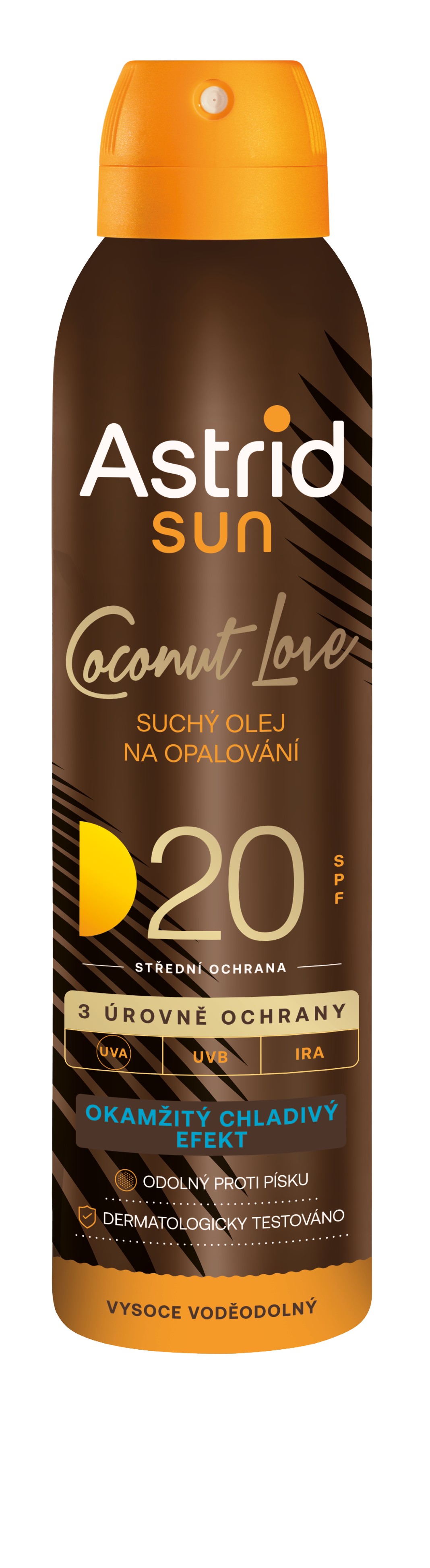 Astrid Suchý olej na opalování SPF 20 Sun 150 ml