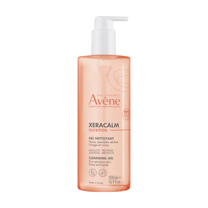 Avène Mycí gel na obličej a tělo Xeracalm Nutrition (Cleansing Gel) 500 ml