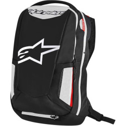 Batoh Alpinestars City Hunter černý/bílý/červený