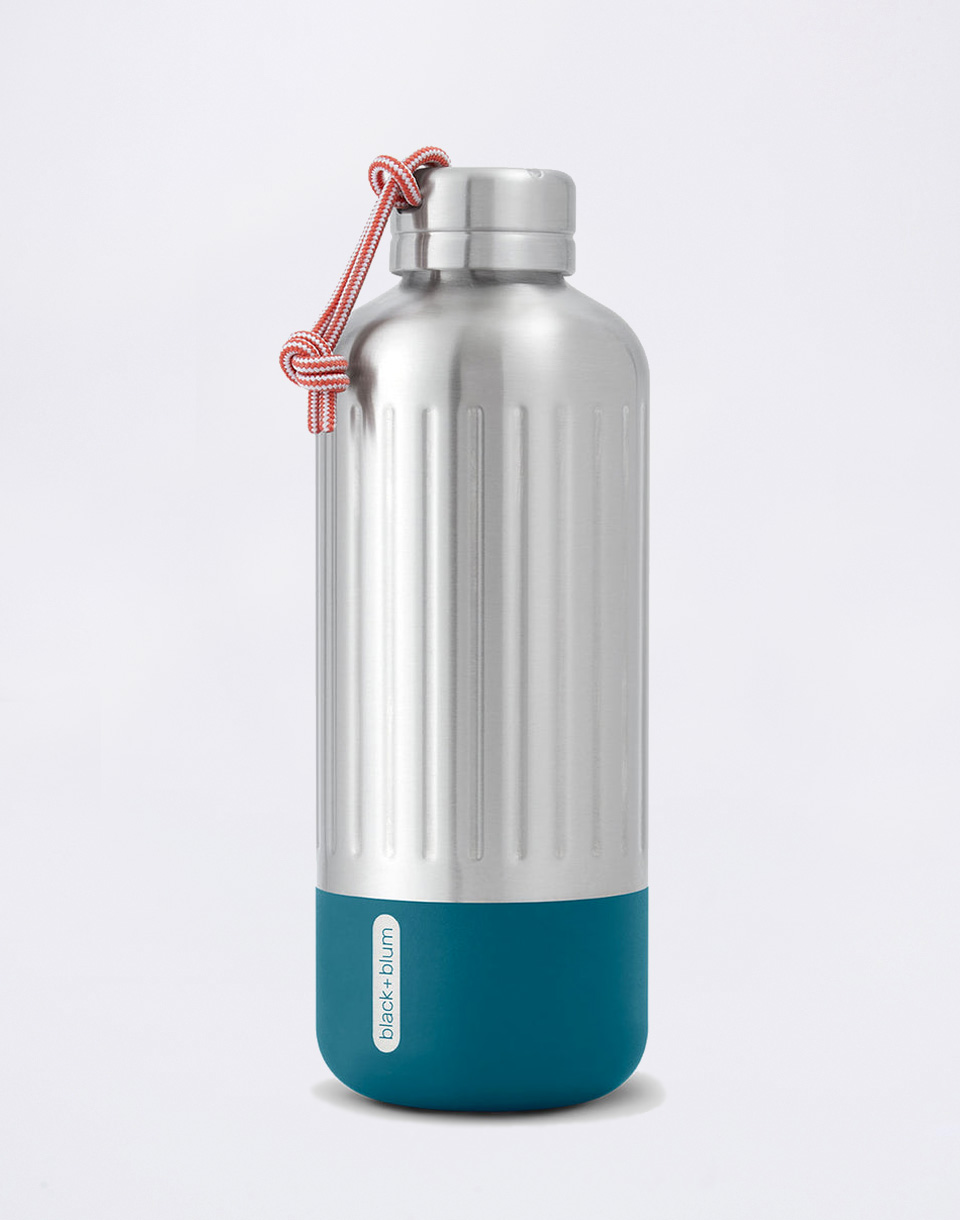 Black+Blum Explorer Bottle 850 ml Silver/Ocean