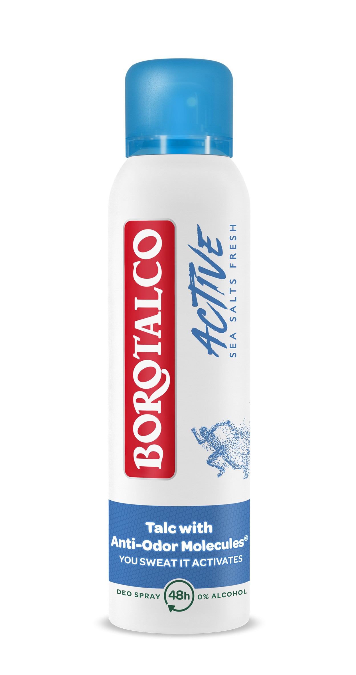 Borotalco Svěží deodorant mořská sůl (Sea Salts Fresh) 150 ml