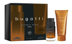 Bugatti Dynamic Move Amber - EDT 100 ml + sprchový gel 200 ml