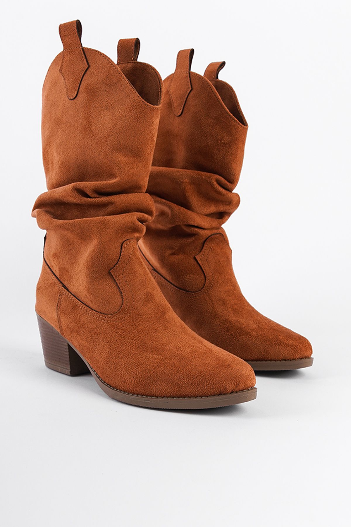 Capone Outfitters Suede Pull-On Women's Cowboy Boots