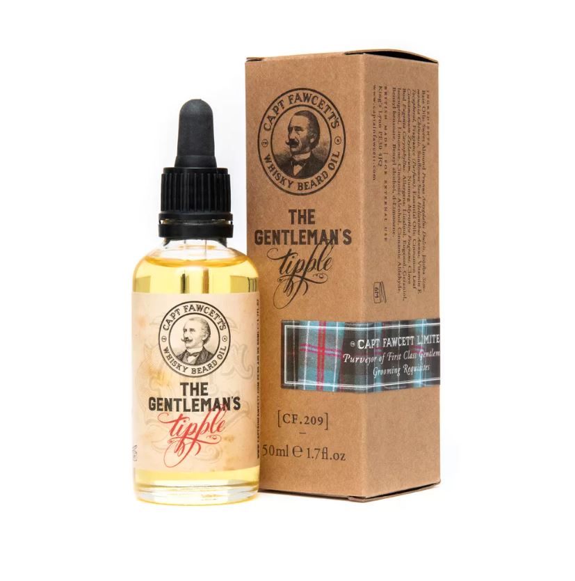 Captain Fawcett Olej na plnovous s vůní whisky Gentleman´s Tipple (Beard Oil) 50 ml