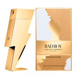 Carolina Herrera Bad Boy Gold Fantasy - EDT 2 ml - odstřik s rozprašovačem