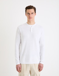 Celio Svetr henley Genicolo - Pánské