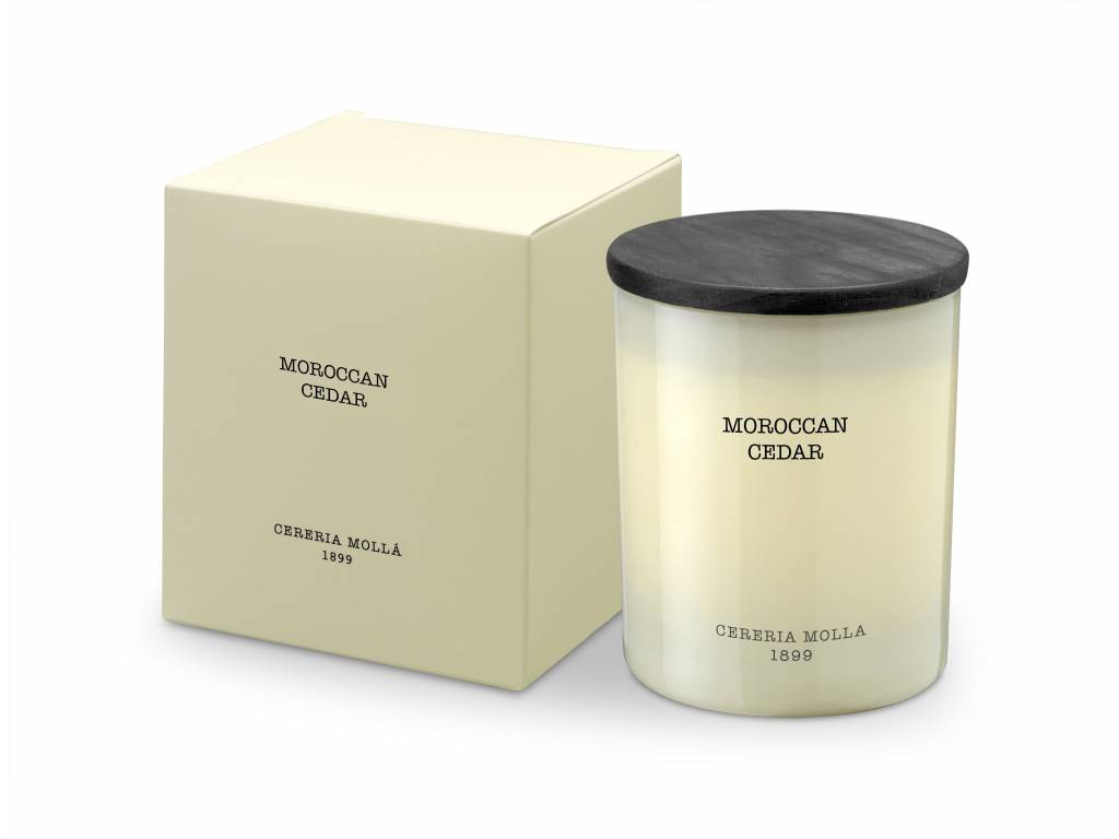 Cereria Mollá Vonná svíčka krémová Moroccan Cedar (Candle) 230 g