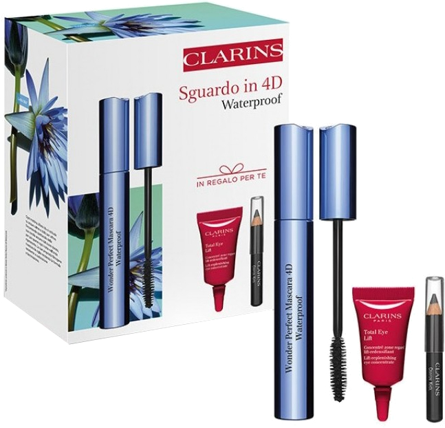 Clarins Dárková sada péče o oči Look in 4D