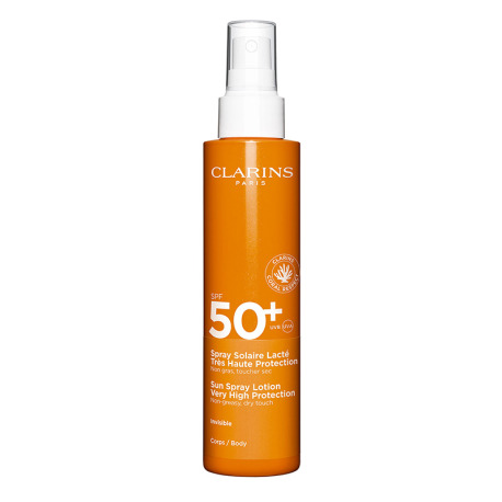 Clarins Opalovací mléko na tělo ve spreji SPF 50 (Sun Spray Lotion) 150 ml