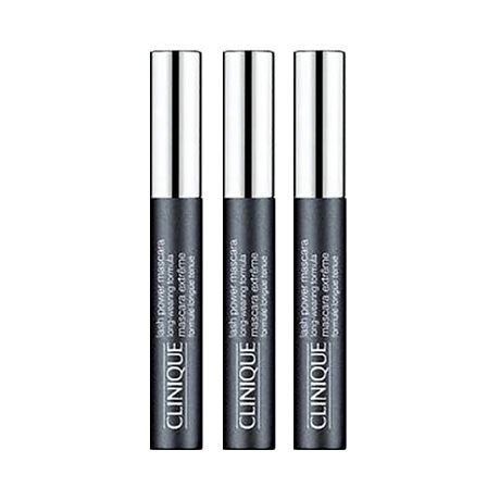 Clinique Dárková sada prodlužujících řasenek Lash Power Mascara Trio odstín 01 Black Onyx 3 x 6 ml