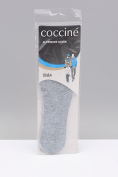 Coccine Thick Felt Insoles On The Aluminum Layer