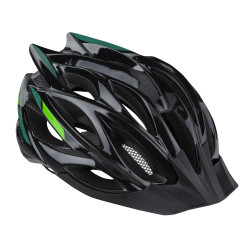 Cyklo přilba Kellys Dynamic 019  Black-Green  S/M (55-58)