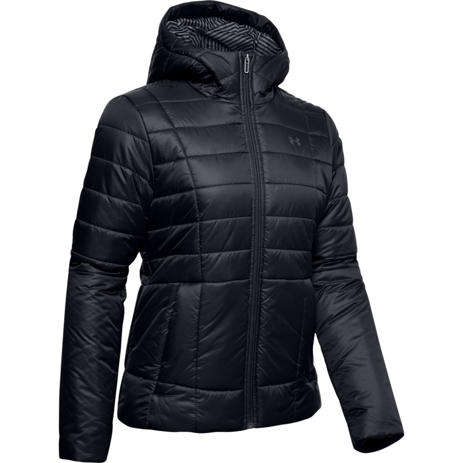 Dámská bunda Under Armour UA Armour Insulated Hooded Jkt  Black  M