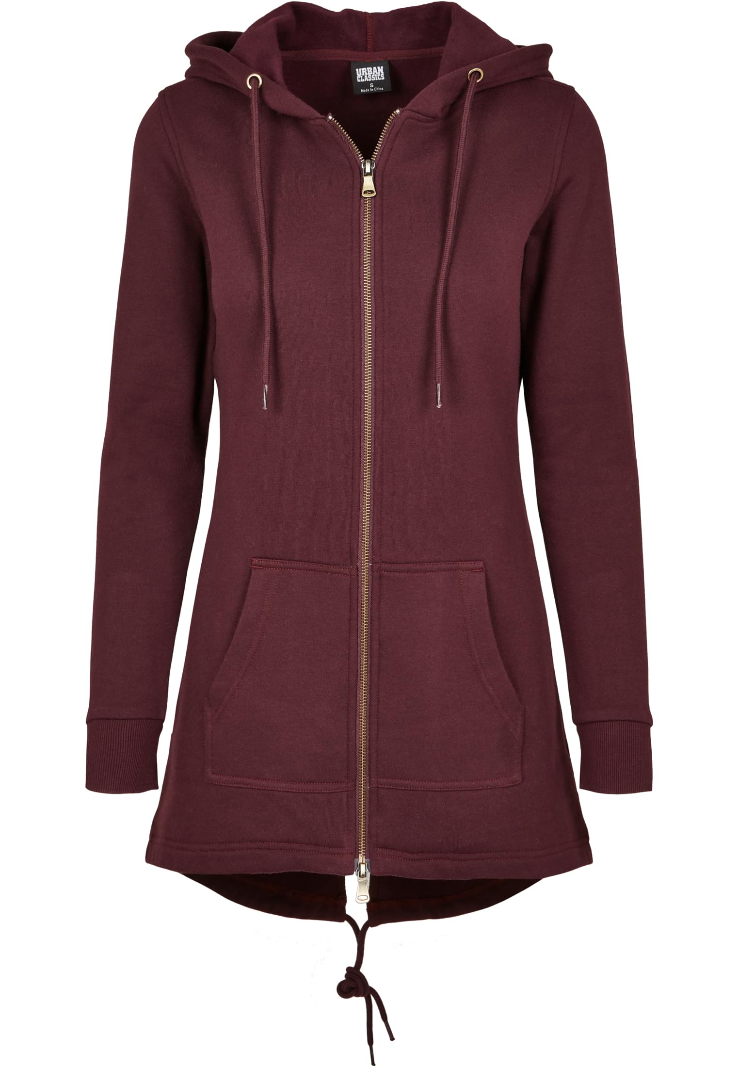 Dámská Sweat Parka redwine