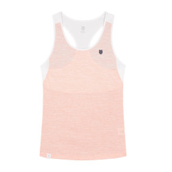 Dámské tílko K-Swiss  Hypercourt Speed Tank 3 Peach/White M