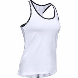 Dámské tílko Under Armour Knockout Tank  White  L