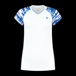 Dámské tričko K-Swiss  Hypercourt Cap Sleeve 2 White M