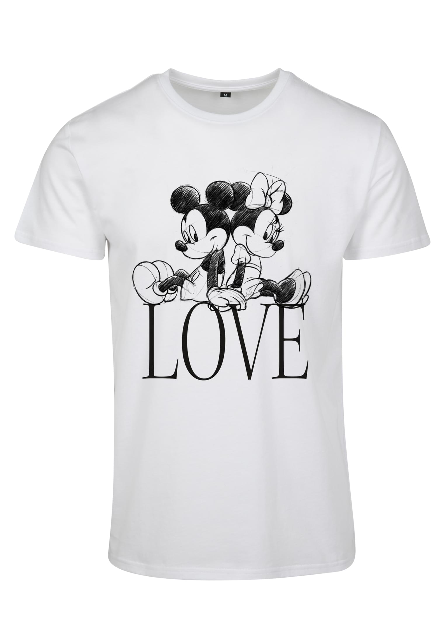 Dámské tričko Minnie Loves Mickey Tee bílé