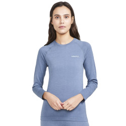 Dámské triko CRAFT CORE Dry Active Comfort LS  modrá  XS