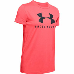 Dámské triko Under Armour Graphic Sportstyle Classic Crew  S  Rush Red