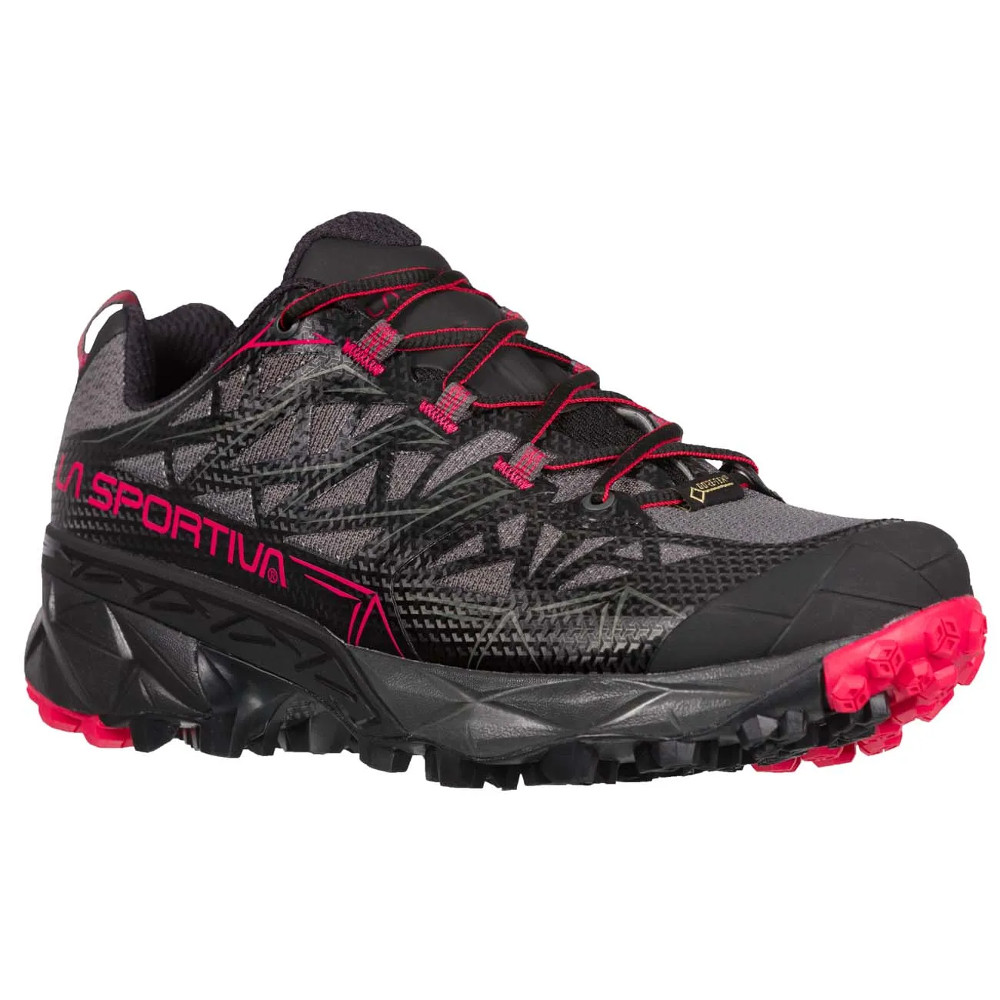 Dámské turistické boty La Sportiva Akyra Woman GTX  Black/Orchid  37