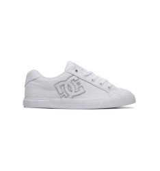 Dc shoes dámské boty Chelsea Tx White/Silver | Bílá | Velikost 6 US