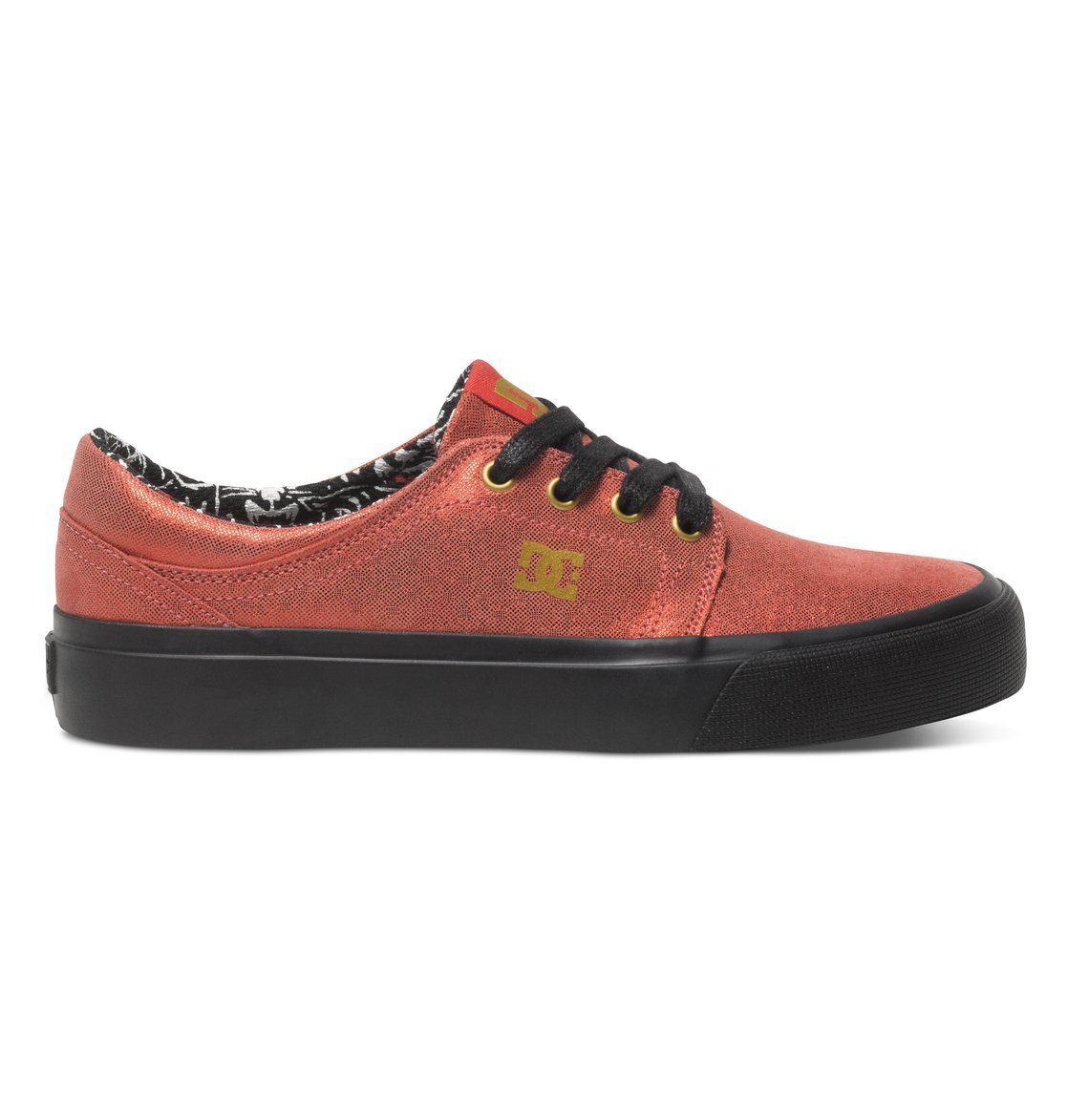 Dc shoes skate boty TRASE X TR RED/BLACK | Červená | Velikost 9,5 US