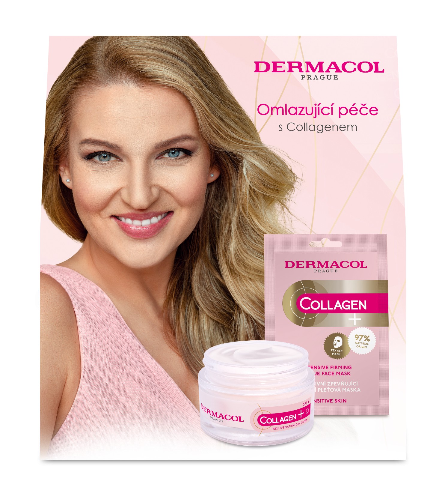 Dermacol Dárková sada pleťové péče Collagen Plus I.