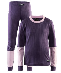 Dětský termo set Craft  Dětský termo set CraftBaselayer JR Girl  74/80 cm