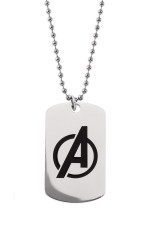 Disney Ocelový náhrdelník psí známka Avengers Marvel C600373L-M.CS