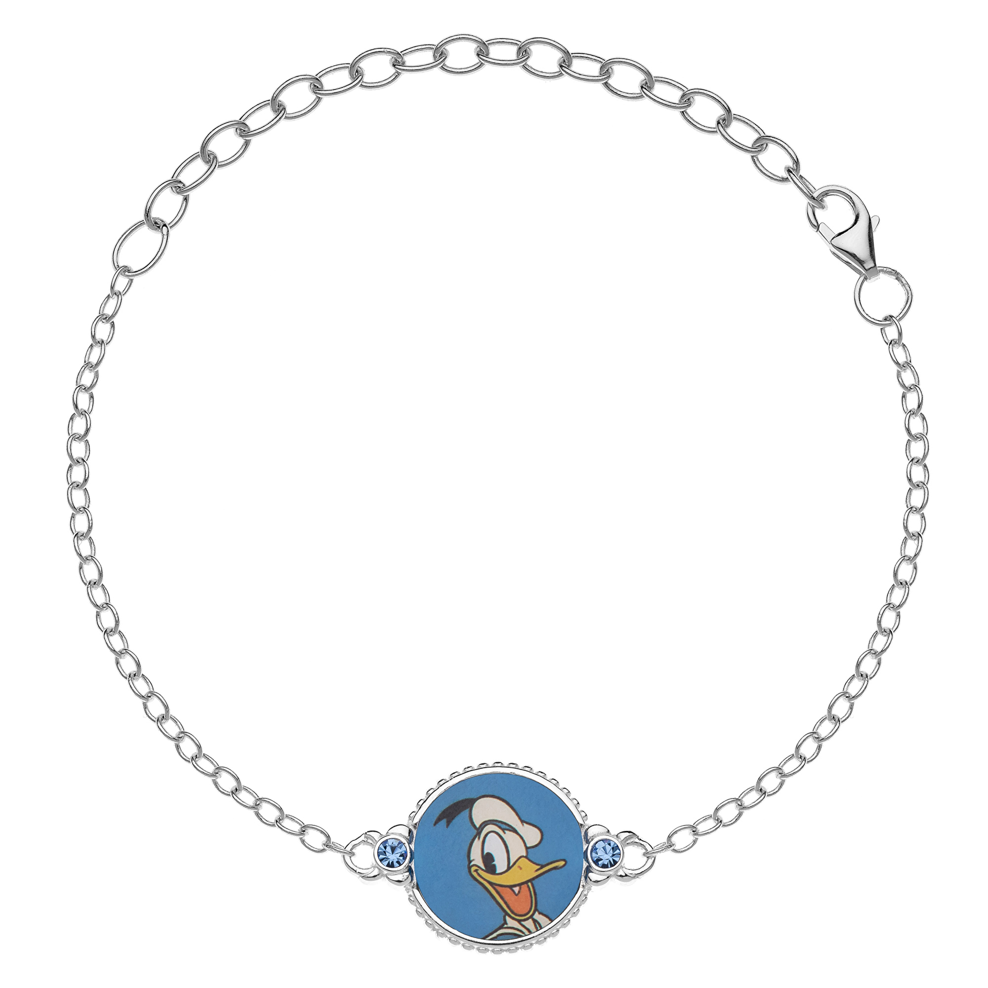 Disney Stříbrný náramek Donald Duck BS00022SRJL-5.CS