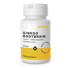 Epigemic Ginkgo BodyBrain 60 kapslí