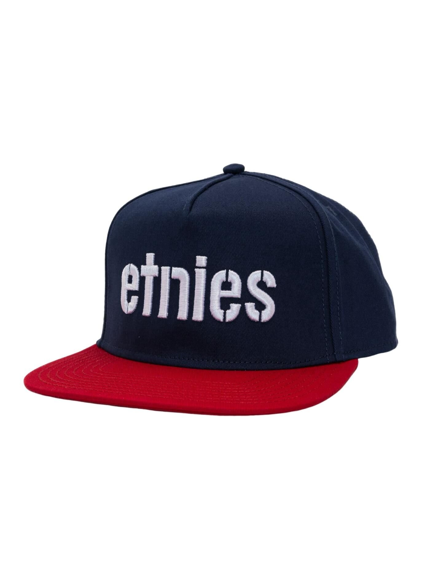 Etnies kšiltovka Corp Snapback Navy/Red/White | Bílá | Velikost One Size