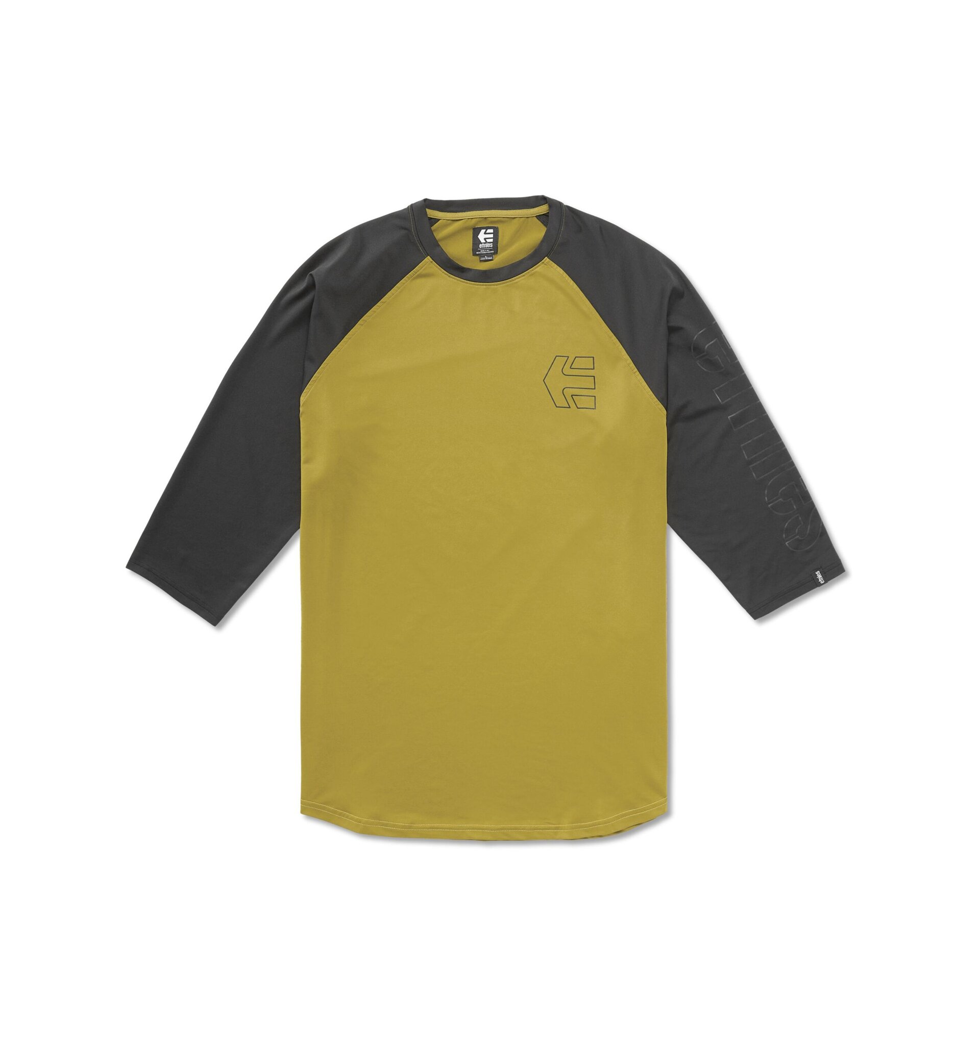 Etnies pánské tričko San Juan Raglan Yellow | Žlutá | Velikost M