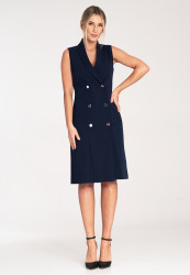 Figl Woman's Dress M1067 Navy Blue