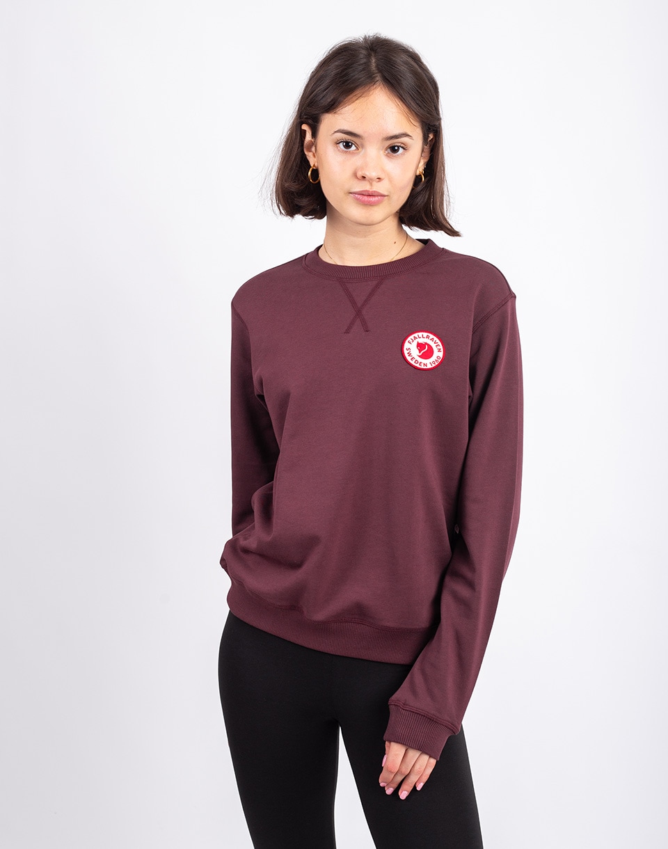 Fjällräven 1960 Logo Badge Sweater W 357 Port XS