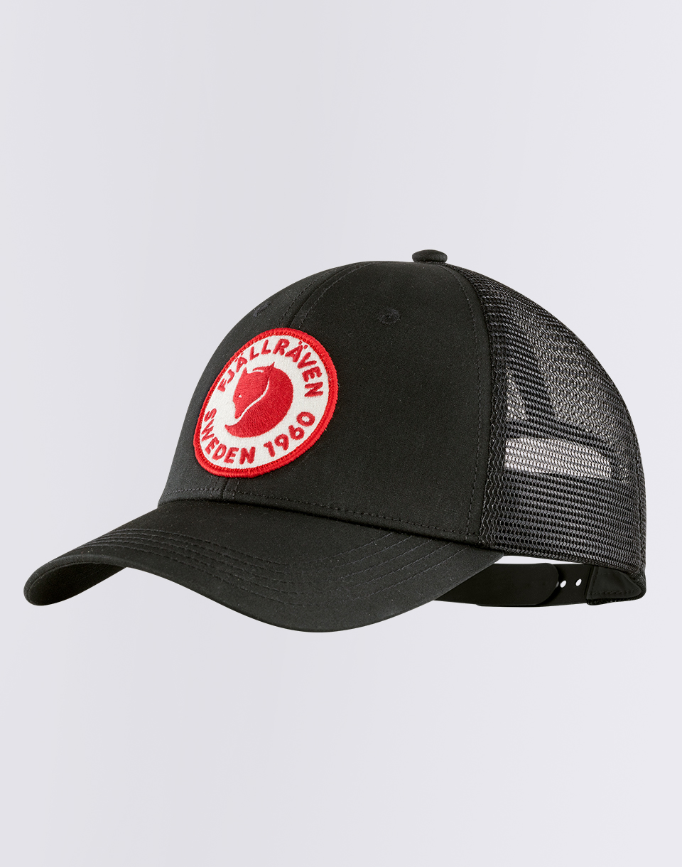 Fjällräven 1960 Logo Langtradarkeps 550 Black S/M