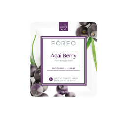 Foreo Vyhlazující pleťová maska Acai Berry (Smoothing Mask) 6 x 6 g