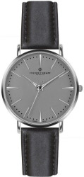 Frederic Graff Silver Eiger Black Leather FAB-B007S