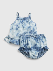 GAP Baby set tie-dye denim outfit set - Holky