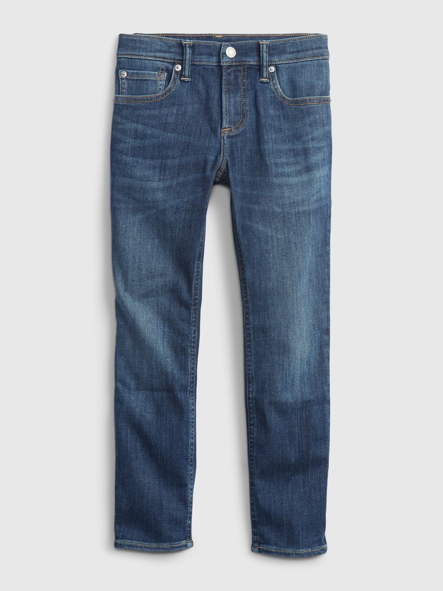 GAP Dětské džíny skinny jeans with Washwell - Kluci